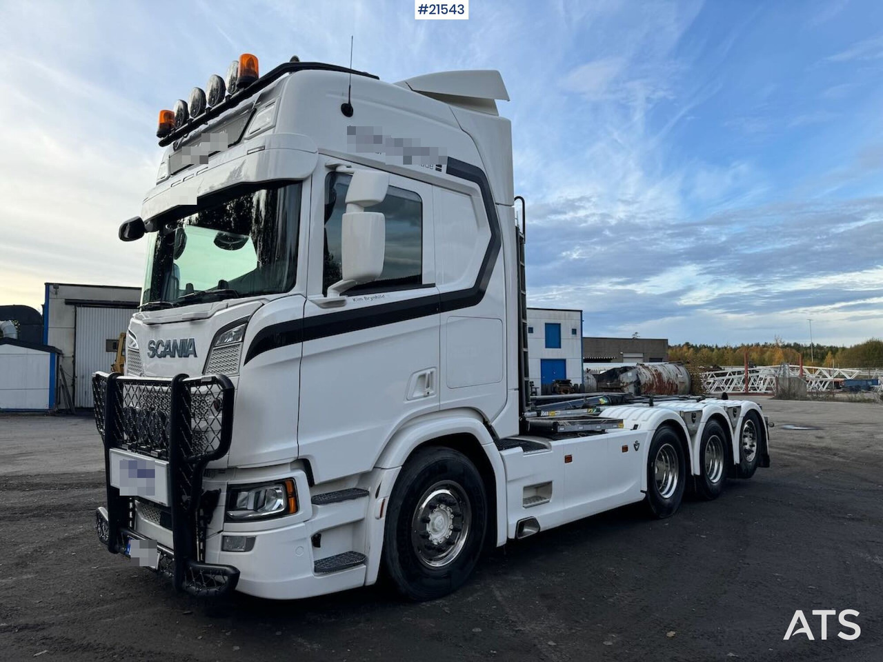 Hook lift truck Scania R660