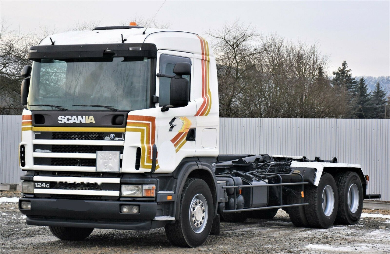 Hook lift truck Scania R 124.470