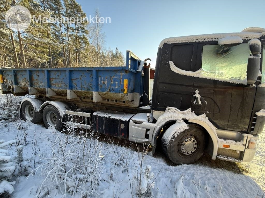 Hook lift truck Scania R 164 GB