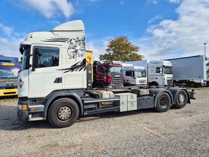 Hook lift truck Scania R 410 6x2/4 // Hook // Kroghejs