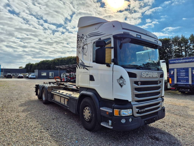 Hook lift truck Scania R 410 6x2/4 // Hook // Kroghejs