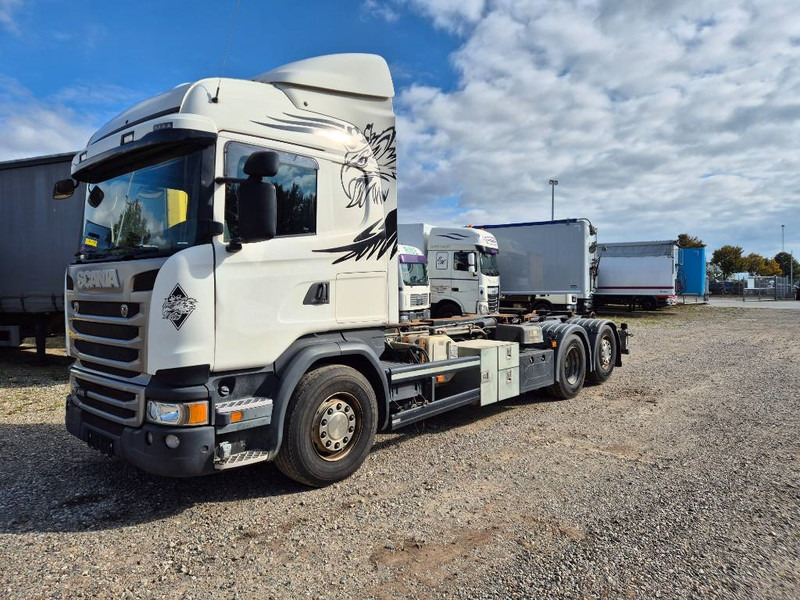 Hook lift truck Scania R 410 6x2/4 // Hook // Kroghejs