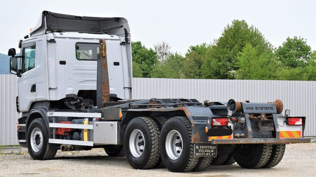 Hook lift truck Scania R 420 Abrollkipper *6x4* Top Zustand !