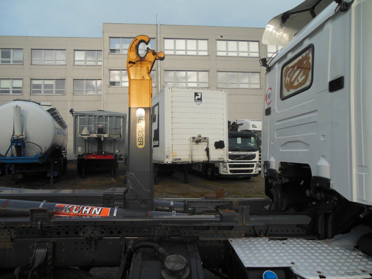 Hook lift truck Scania R 450, 6X4, RETARDER, PALFINGER T20