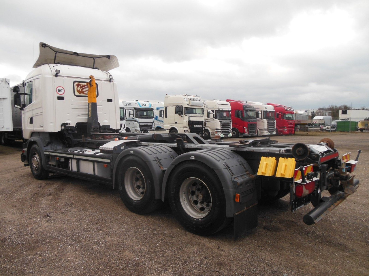 Hook lift truck Scania R 450, 6X4, RETARDER, PALFINGER T20