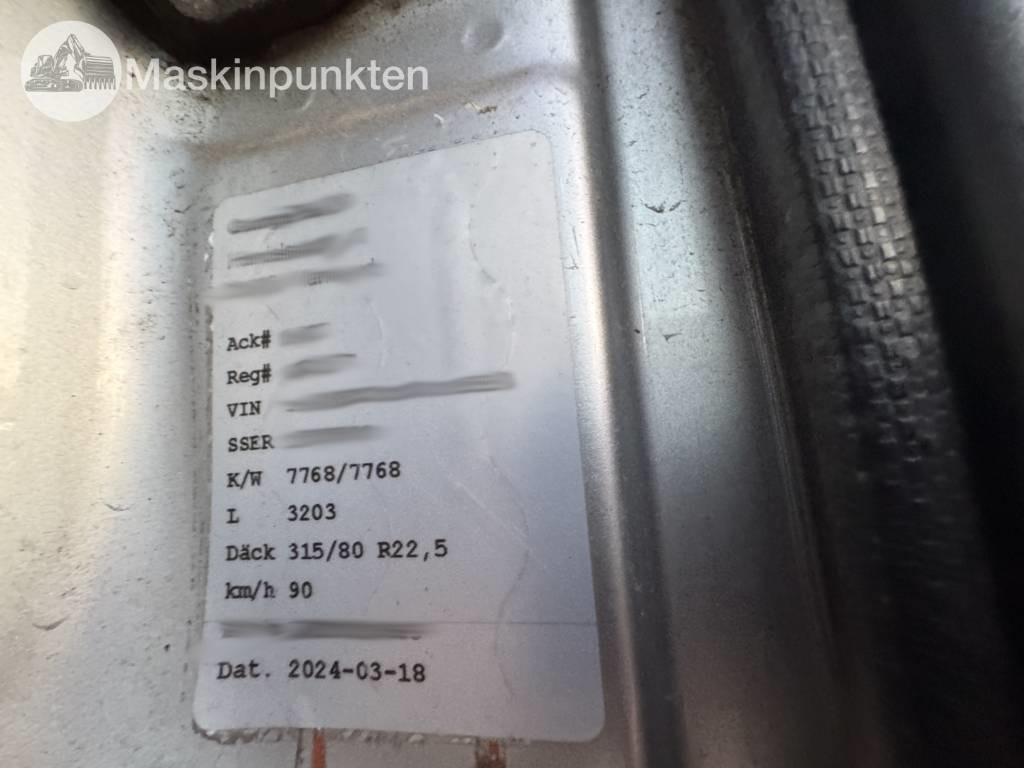 Hook lift truck Scania R 480 LB