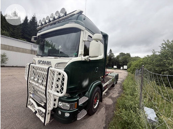 Hook lift truck Scania R 520 LB 