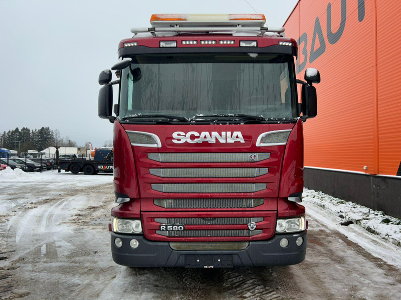 Hook lift truck Scania R 580 8x4*4 MULTILIFT XR 20 TON / L=5600 mm