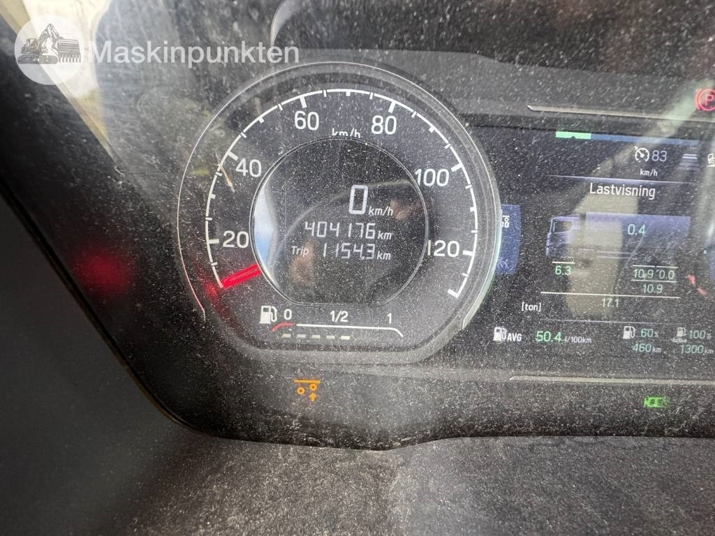 Hook lift truck Scania R 580 EKIPAGE