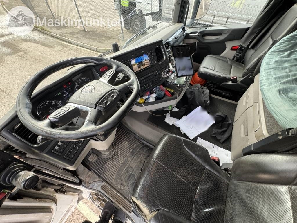 Hook lift truck Scania R 580 EKIPAGE