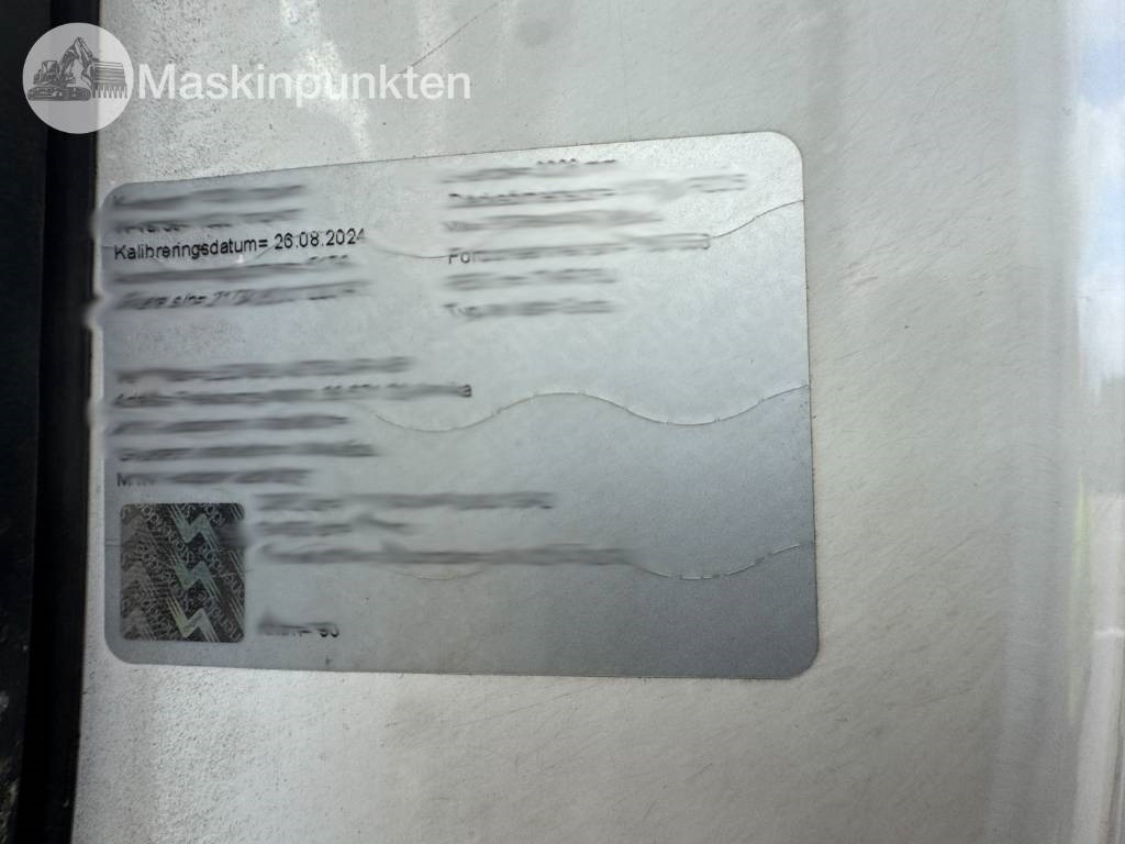 Hook lift truck Scania R 580 EKIPAGE