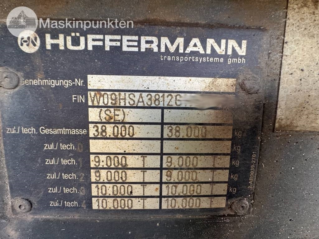 Hook lift truck Scania R 580 EKIPAGE