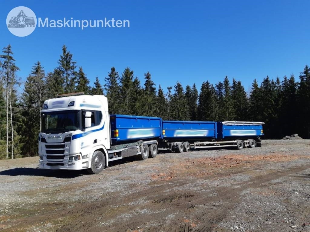 Hook lift truck Scania R 580 EKIPAGE