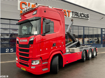 Hook lift truck Scania S770 V8 8x2 Euro 6 VDL 25 Ton haakarmsysteem Just 11.115 km!