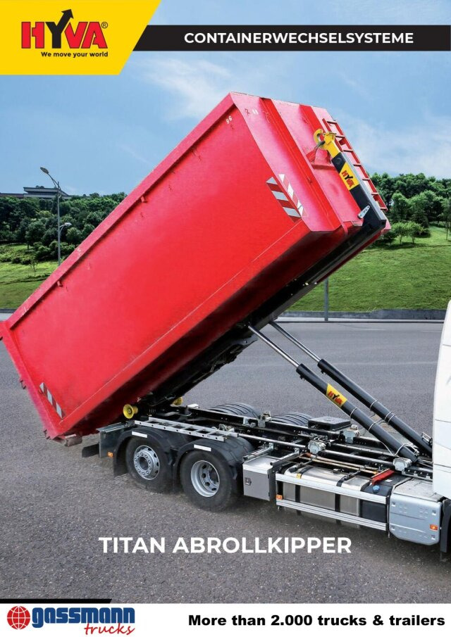 Hook lift truck T20-47-S Abrollanlage