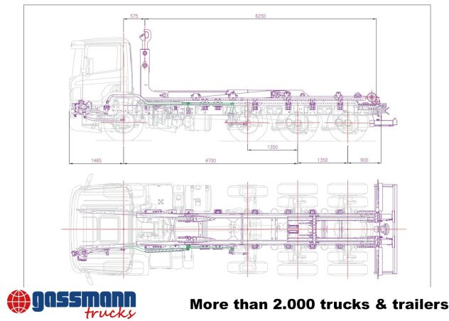 Hook lift truck T20-47-S Abrollanlage