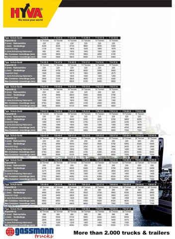 Hook lift truck T26-55-S Abrollanlage