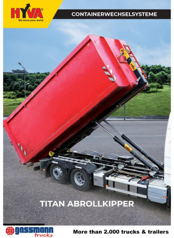 Hook lift truck T26-55-S Abrollanlage