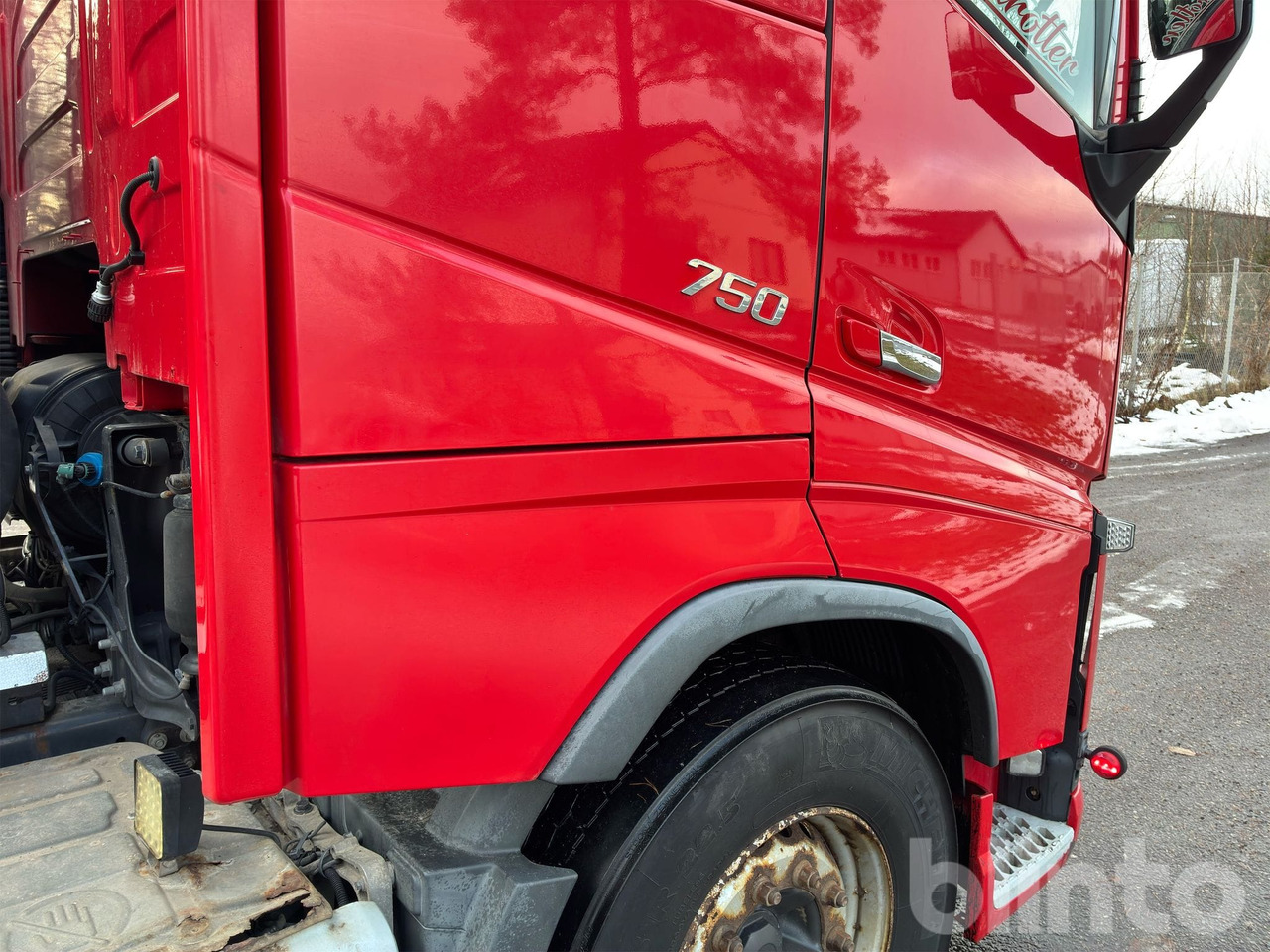 Hook lift truck VOLVO FH16 750