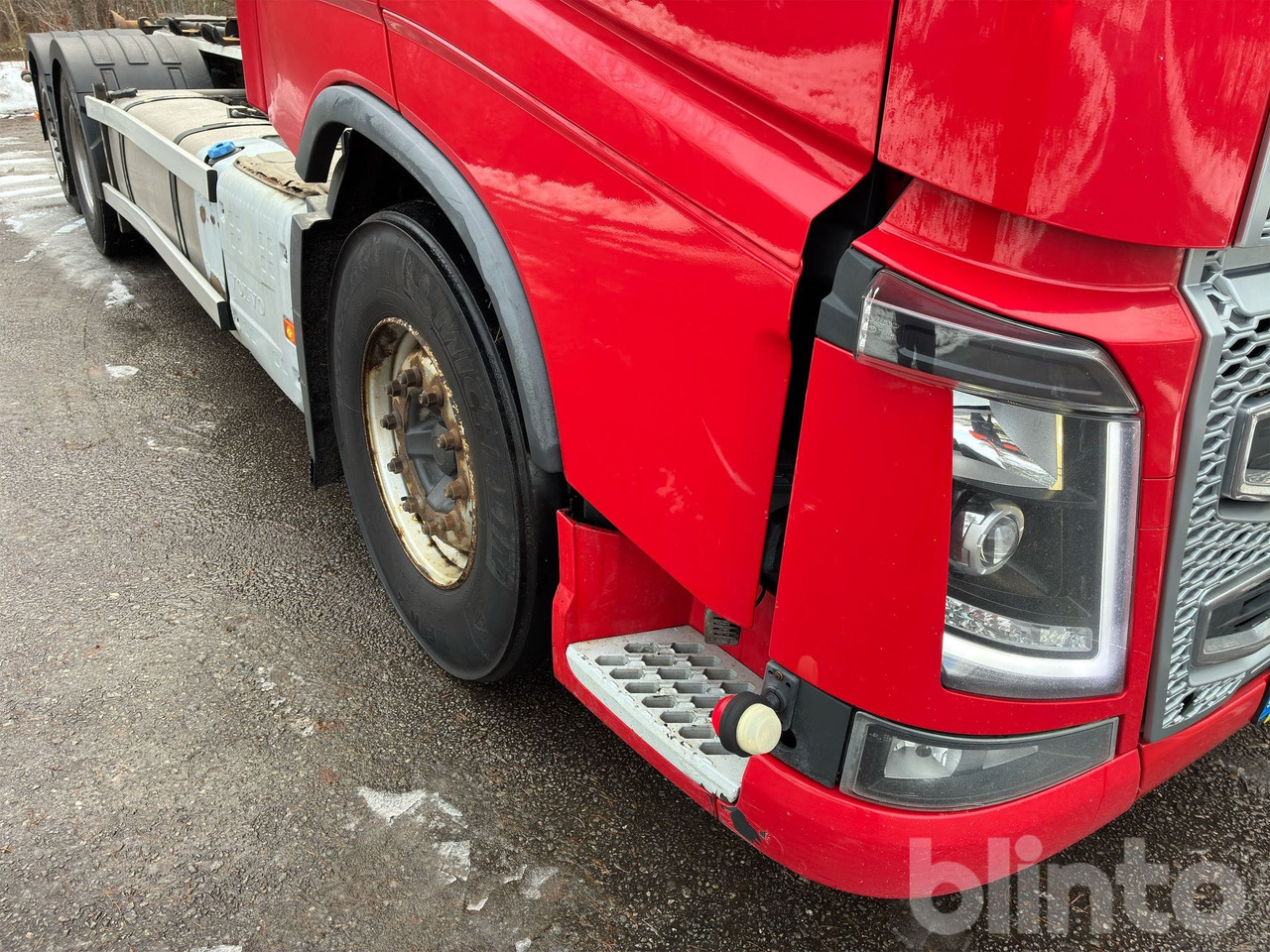 Hook lift truck VOLVO FH16 750
