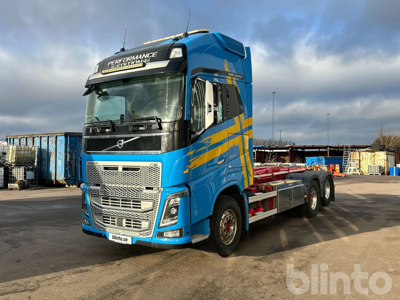 Hook lift truck VOLVO FH16 750 Performance edition