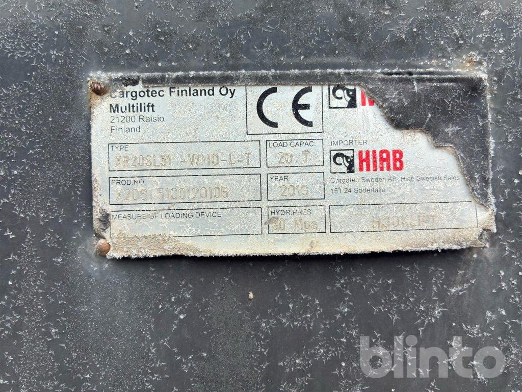 Hook lift truck VOLVO FH 420 6*2