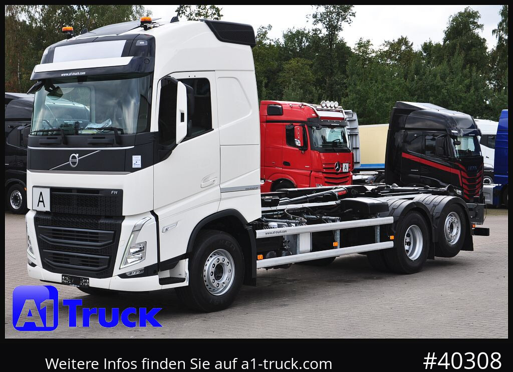 Hook lift truck VOLVO FH 460 , Multilift, Lift - Lenkachse,