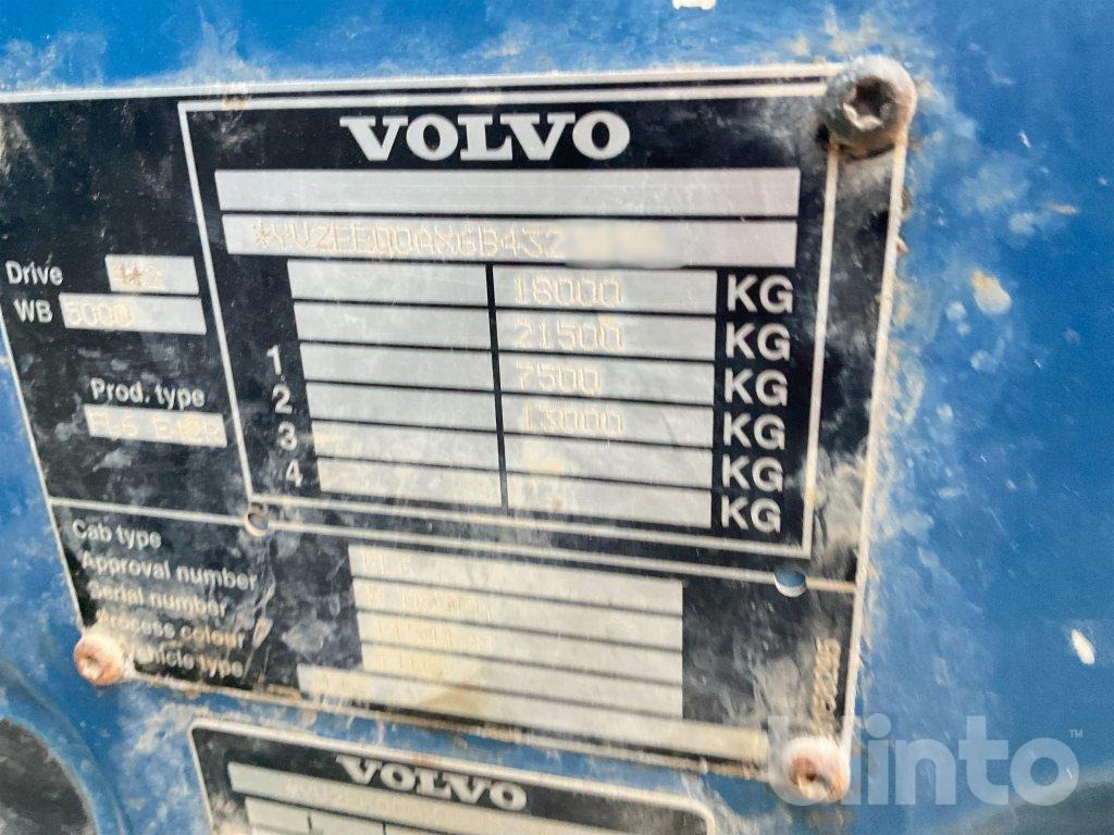 Hook lift truck VOLVO FL6 E