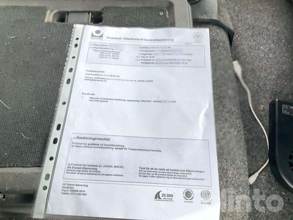 Hook lift truck VOLVO FL6 E