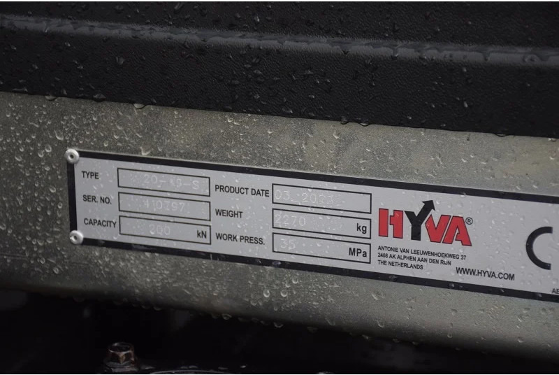 Hook lift truck Volvo FE 320