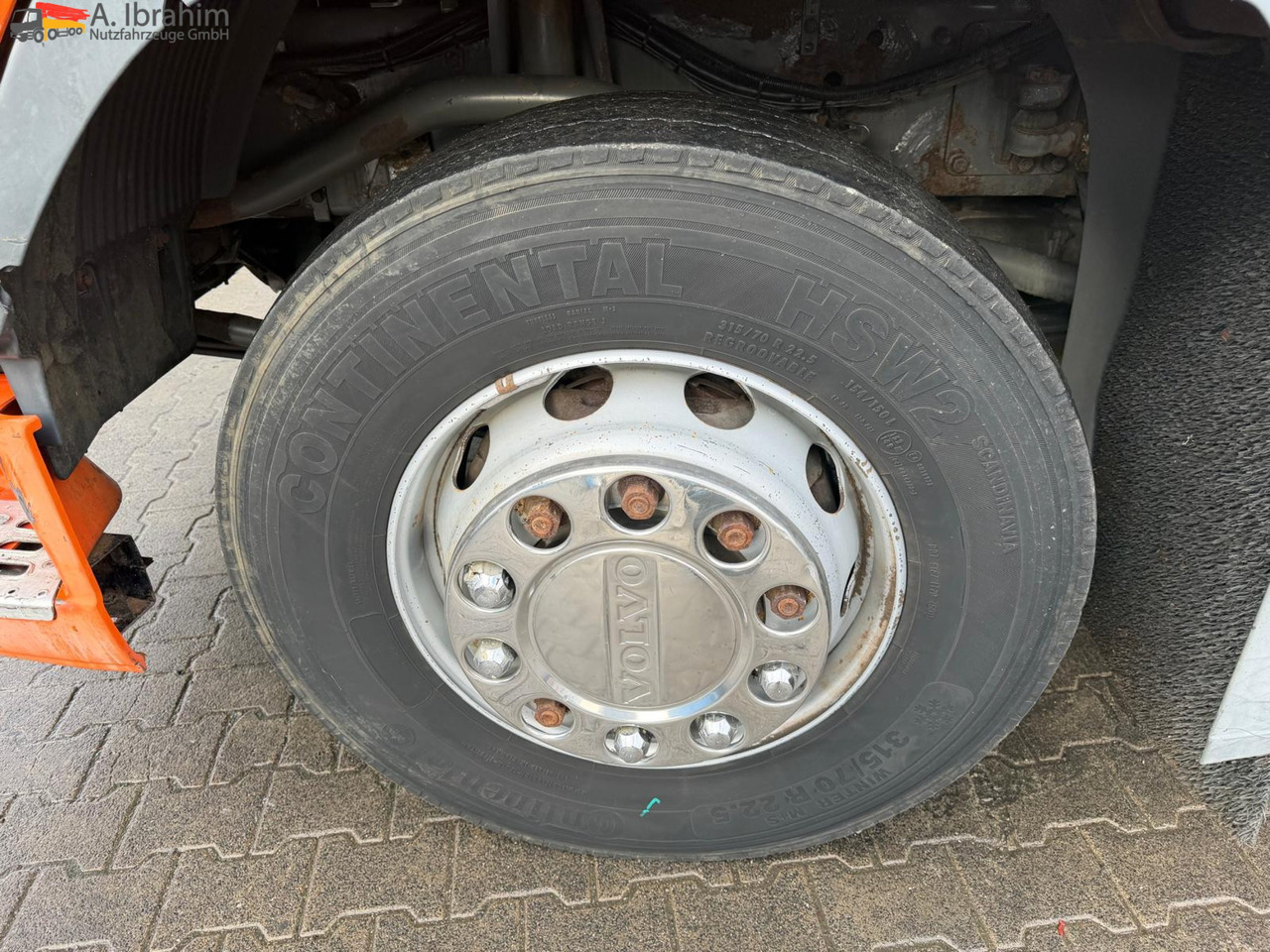 Hook lift truck Volvo FH12-420 8x2 Fahrzeugpapiere Schweiz