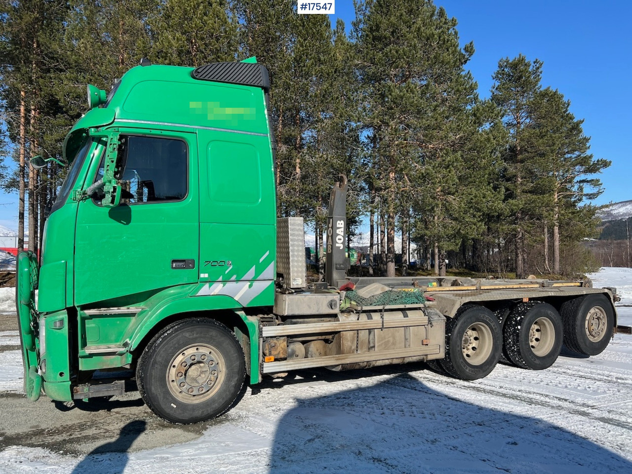 Hook lift truck Volvo FH16 700