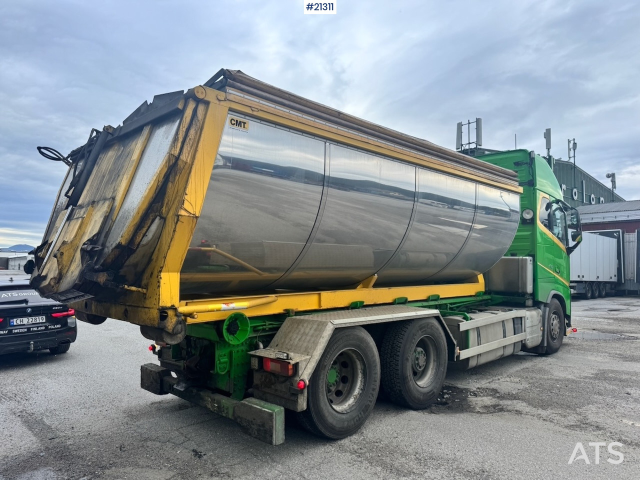 Hook lift truck Volvo FH16 750