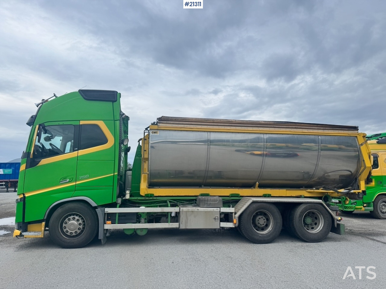 Hook lift truck Volvo FH16 750