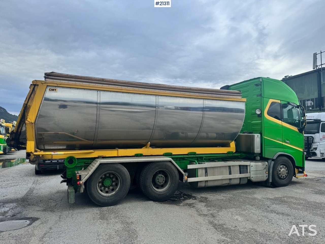 Hook lift truck Volvo FH16 750