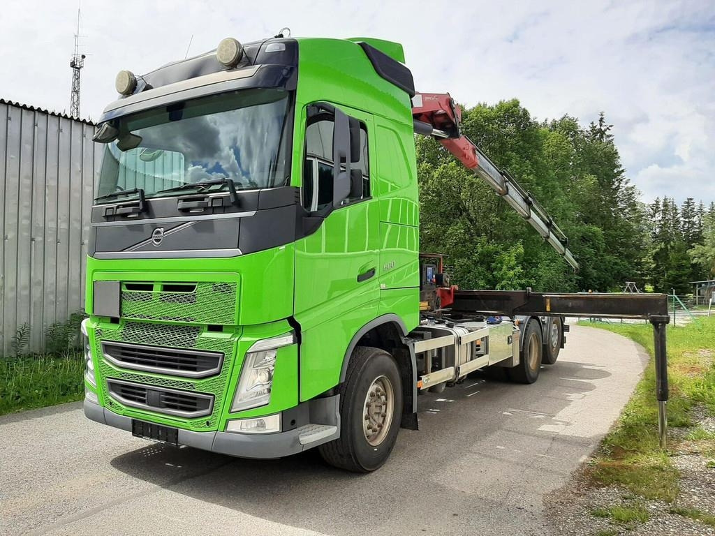 Hook lift truck Volvo FH500 6X2 PALIFT + HMF 2120 K5