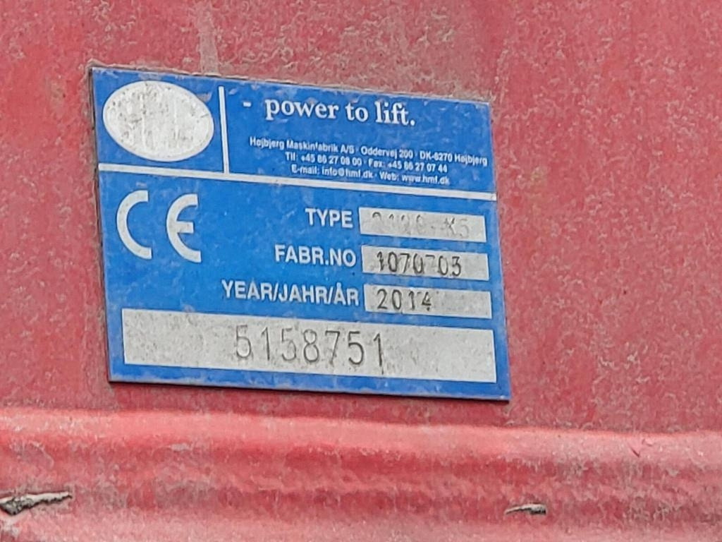 Hook lift truck Volvo FH500 6X2 PALIFT + HMF 2120 K5