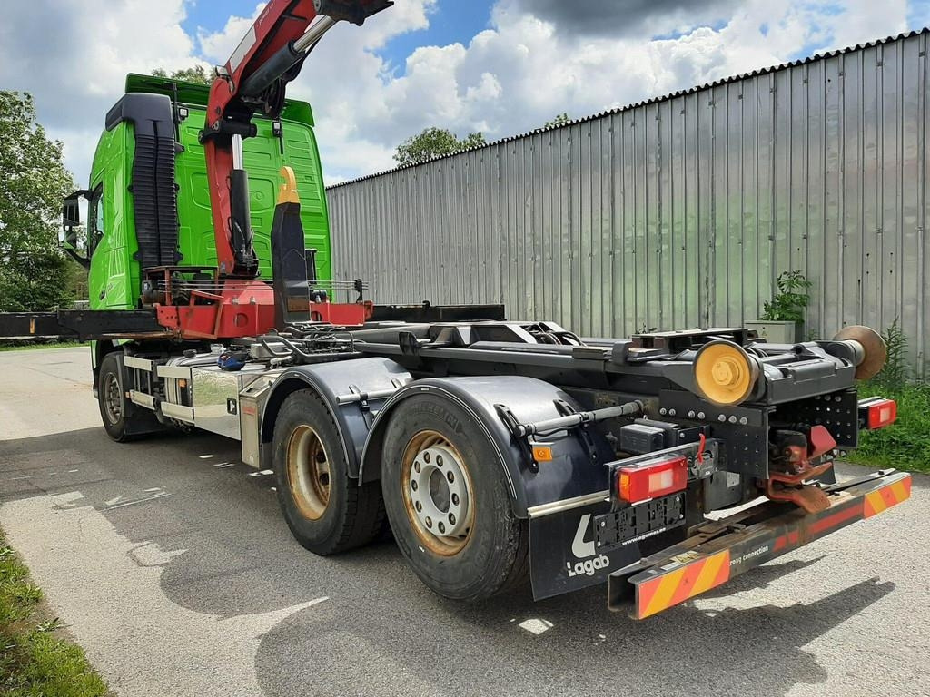 Hook lift truck Volvo FH500 6X2 PALIFT + HMF 2120 K5