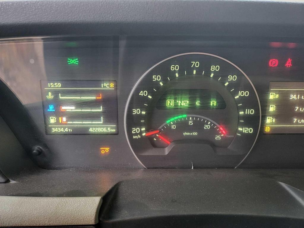 Hook lift truck Volvo FH500 6X2 PALIFT + HMF 2120 K5