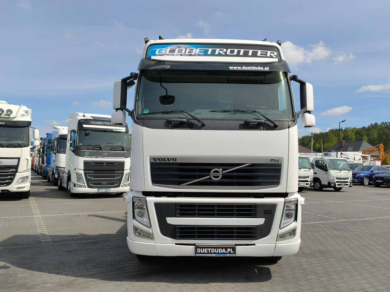 Hook lift truck Volvo FH 460 Globetrotter Hakowiec Kipper Meiller