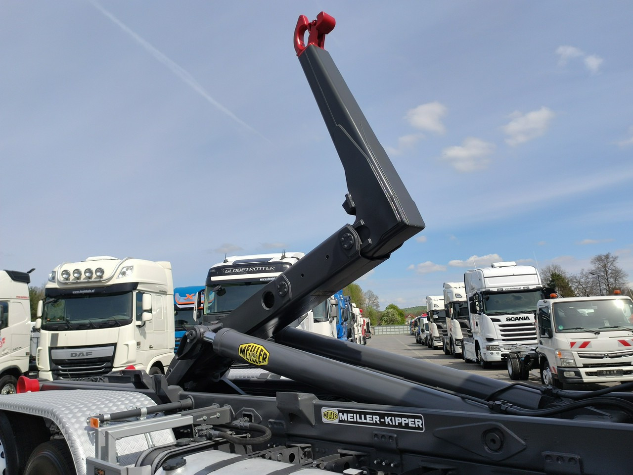 Hook lift truck Volvo FH 460 Globetrotter Hakowiec Kipper Meiller