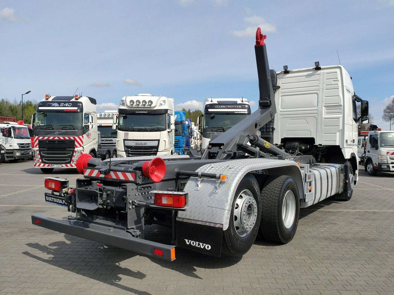 Hook lift truck Volvo FH 460 Globetrotter Hakowiec Kipper Meiller