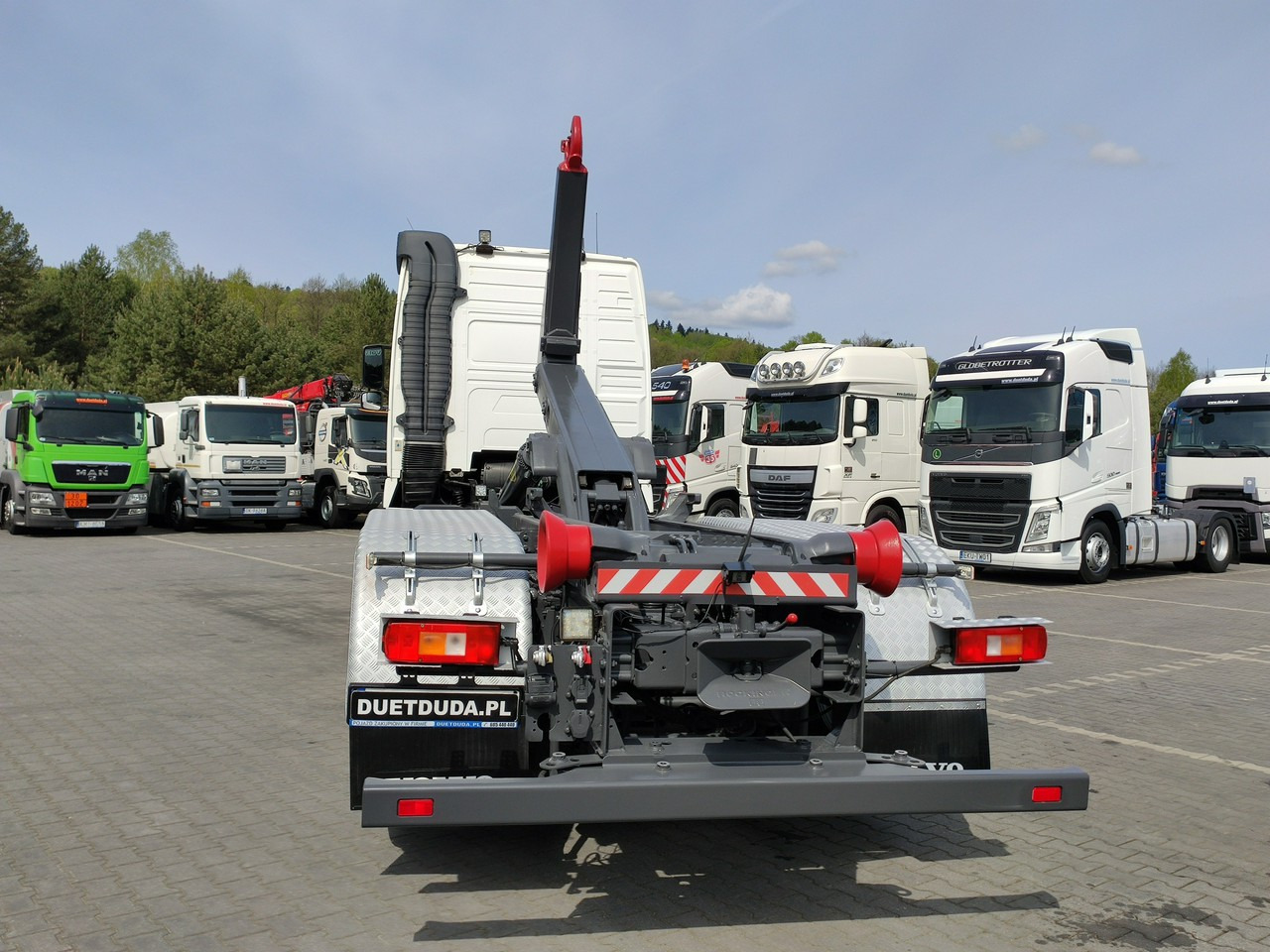 Hook lift truck Volvo FH 460 Globetrotter Hakowiec Kipper Meiller