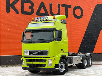 Hook lift truck Volvo FH 480 6x2 FULL STEEL / BIG AXLE / HIAB 20 ton / L=5300 mm