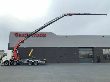 Hook lift truck Volvo FH 500 8X4 Abrollkipper/MONTAGEKRAN/kran/kraan/c