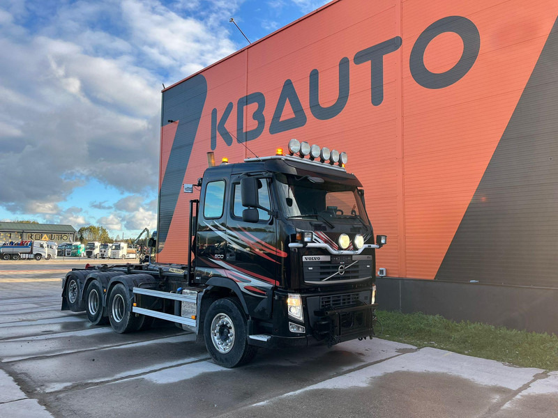 Hook lift truck Volvo FH 500 8x4*4 PALFINGER / L=6640 mm / SNOWPLOW EQUIPMENT