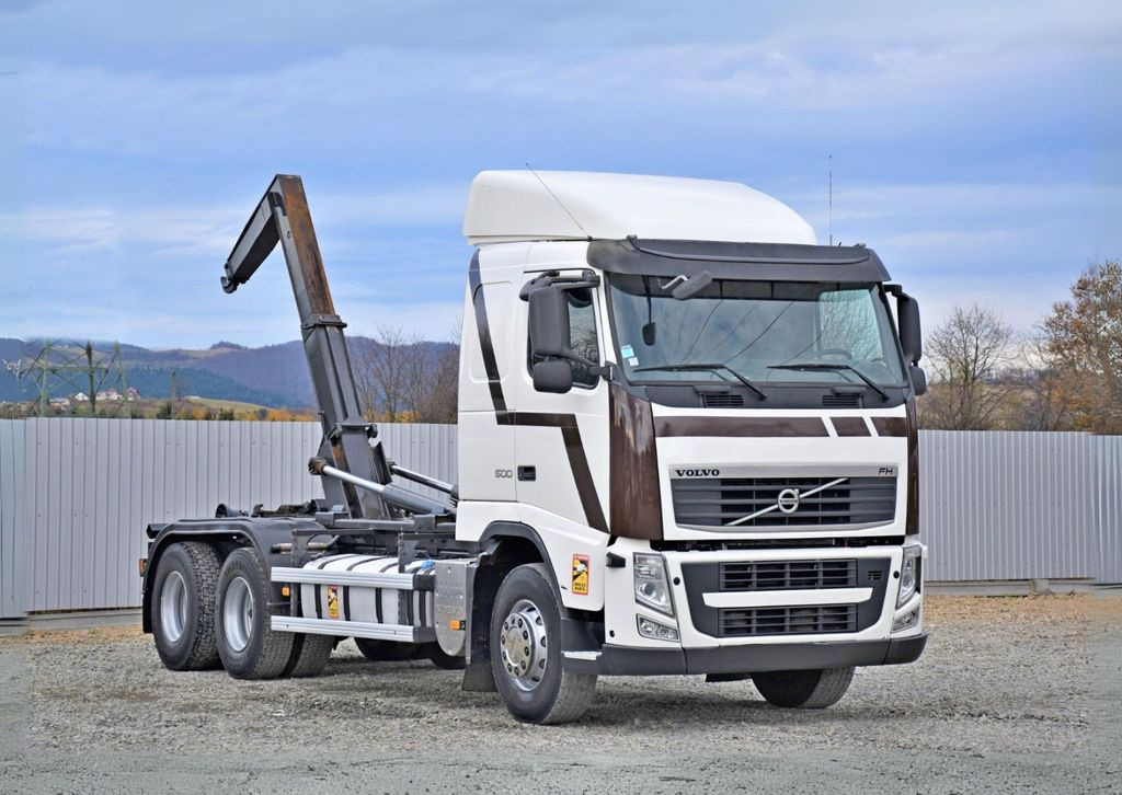 Hook lift truck Volvo FH 500 * Abrollkipper * TOPZUSTAND / 6x4