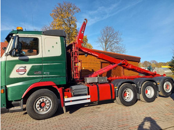 Hook lift truck Volvo FH 520, 8x4, MULTILIFT 