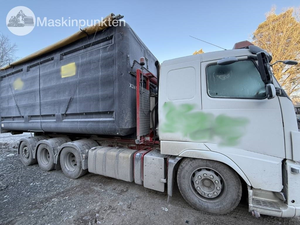 Hook lift truck Volvo FH 8*4 Tridem lastväxlare