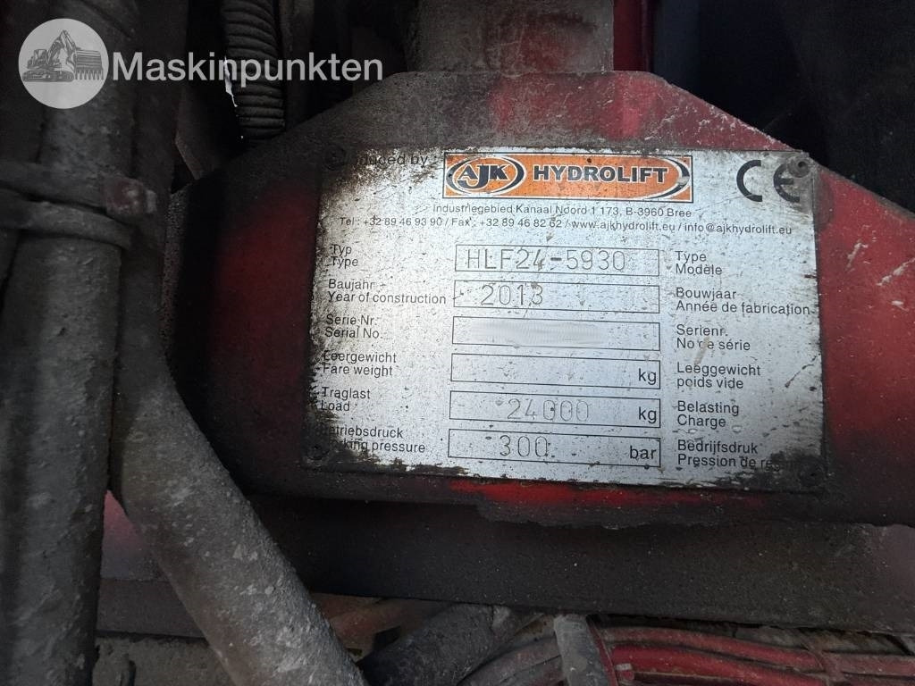 Hook lift truck Volvo FH 8*4 Tridem lastväxlare